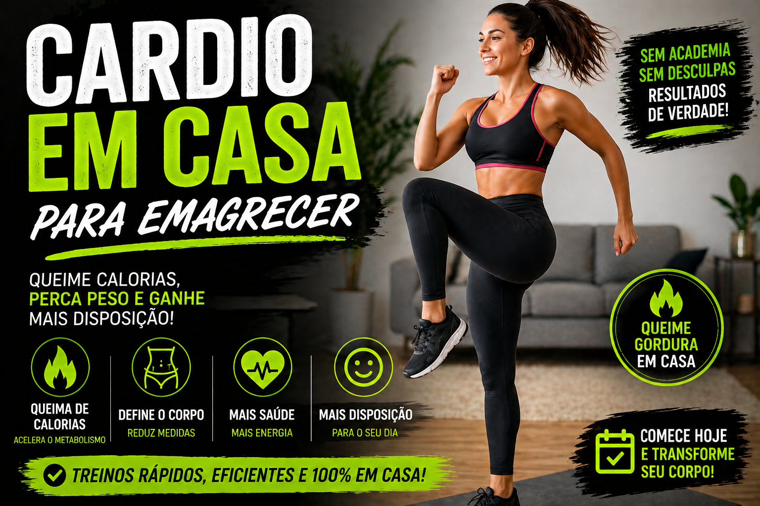 cardio em casa para emagrecer