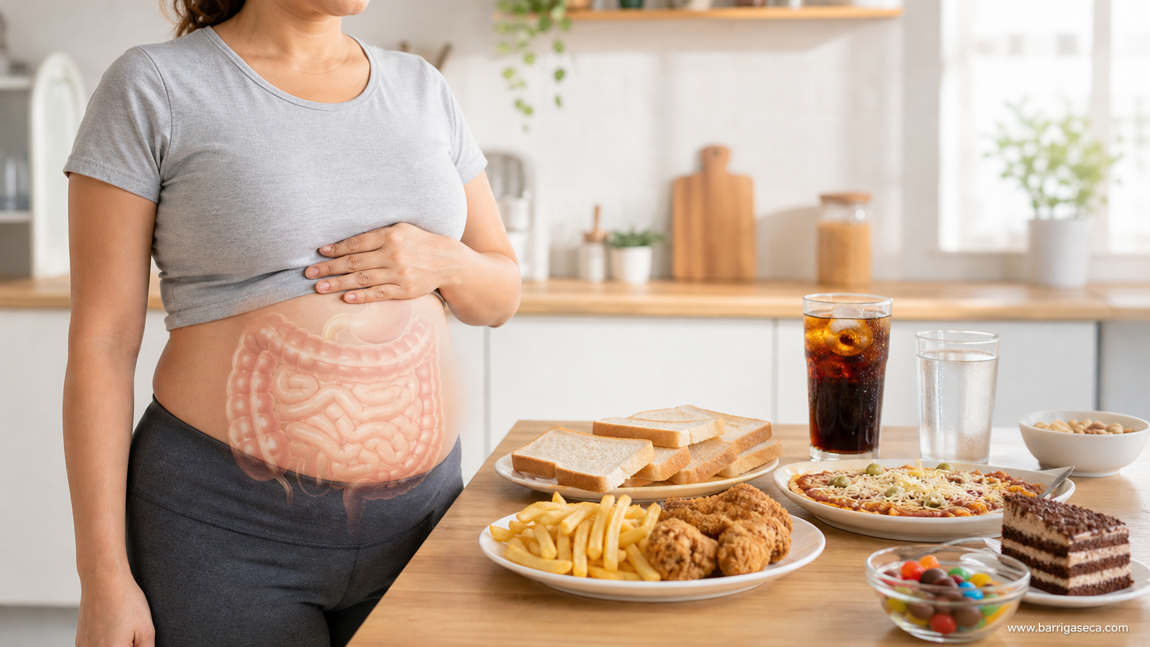 os 7 erros que fazem sua barriga continuar inchada