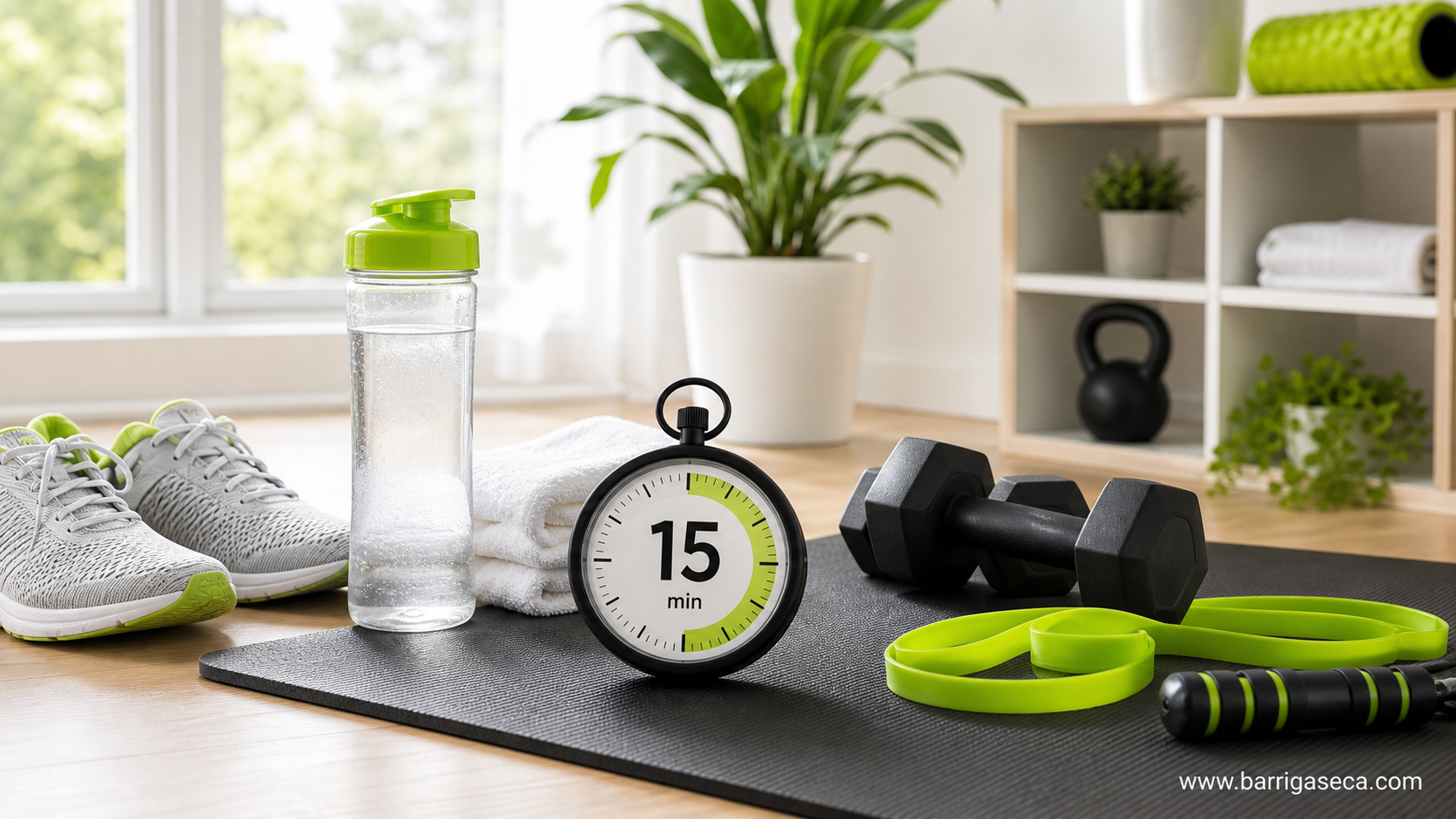 treino de 15 minutos para queimar gordura