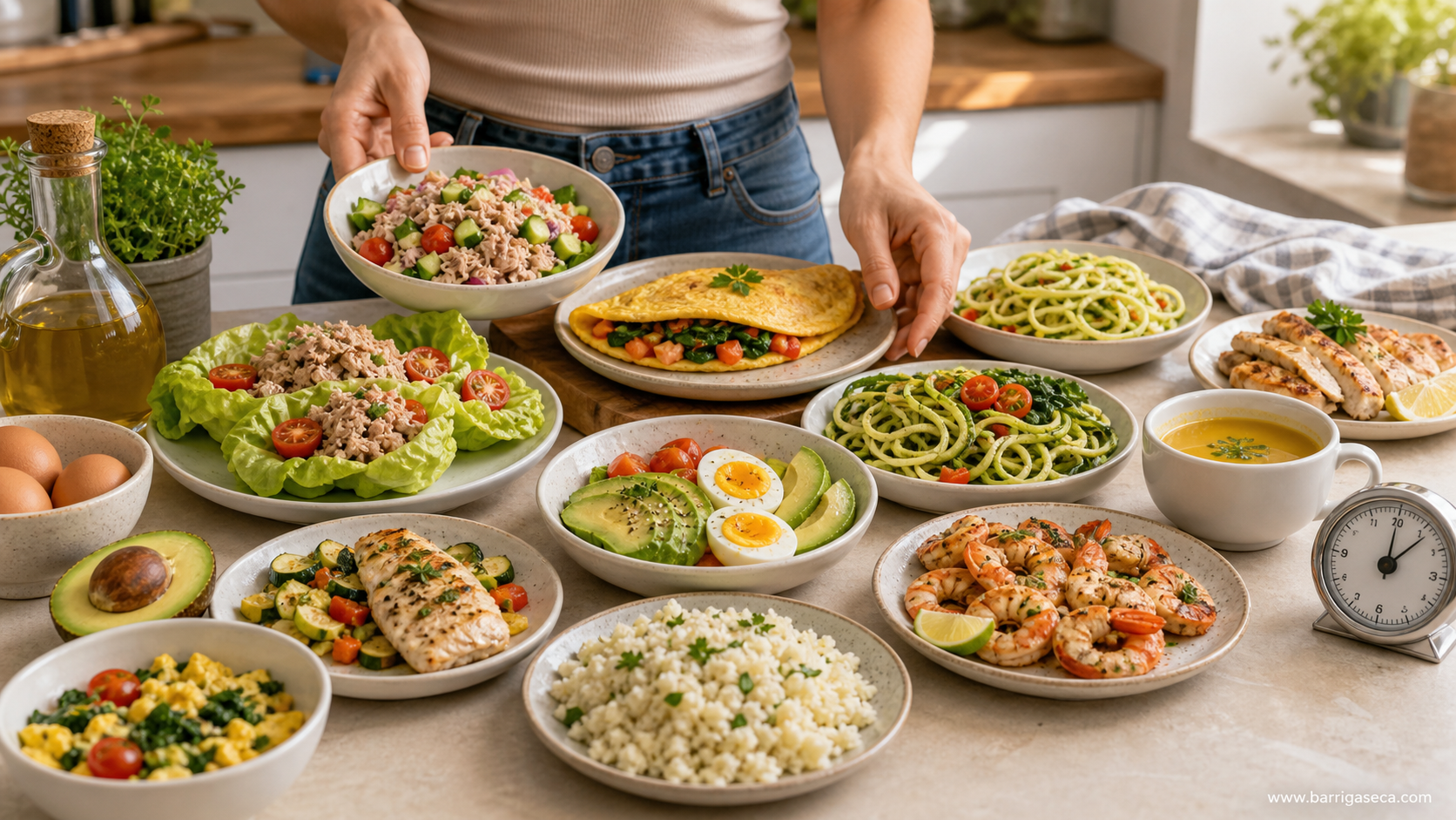 Receitas Low Carb Rápidas prontas em 10 minutos