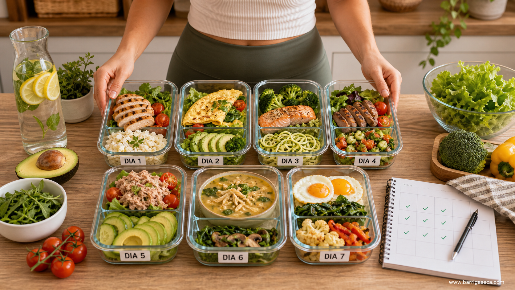 Cardápio Low Carb de 7 dias para emagrecer rápido