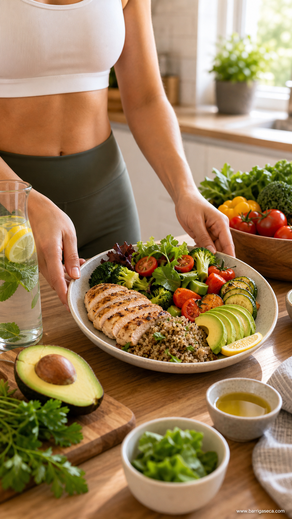 receita saudável para secar a barriga de forma simples