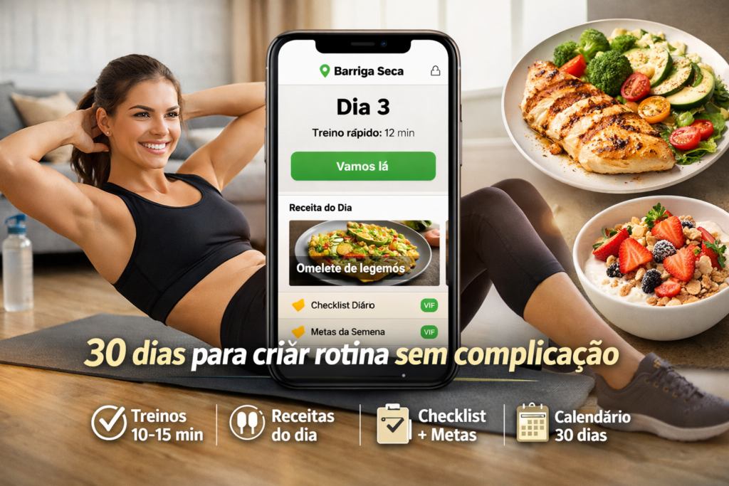 Perder barriga em 30 dias: guia simples e eficaz