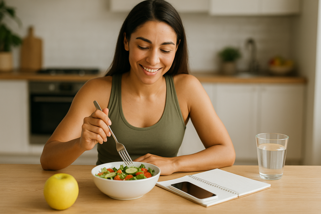 rotina alimentar para emagrecimento